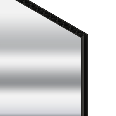 ALUMINUM SHEETING WITH PVC CORE